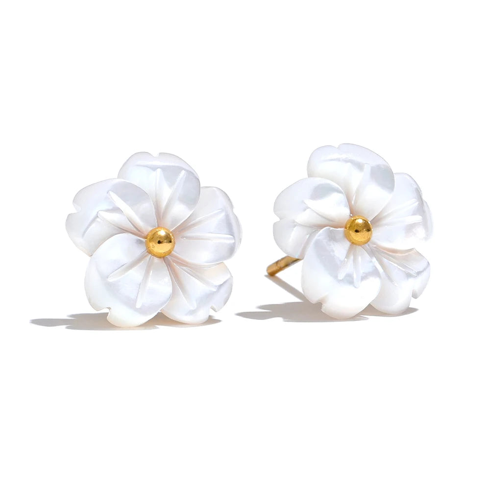 Brinco Shell Flower Khosh Brands