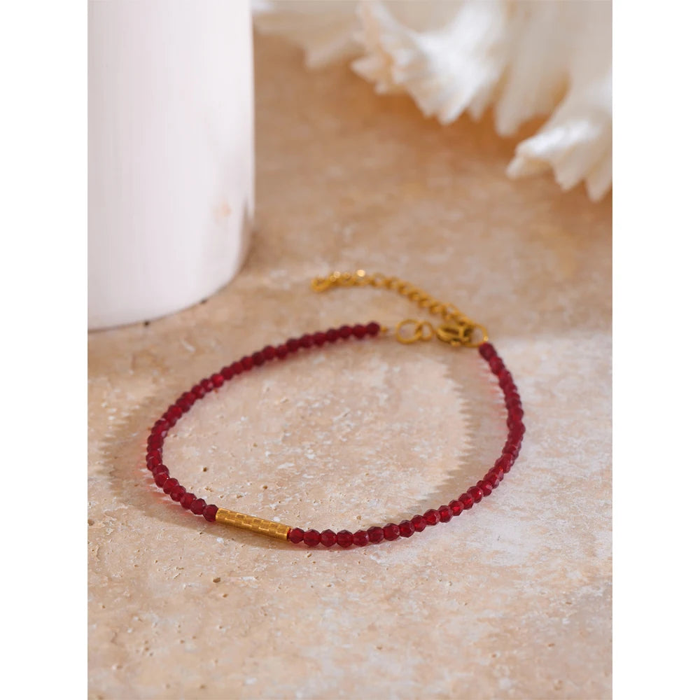 Pulseira Red Crystal Khosh Brands